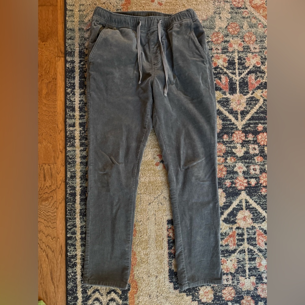 Katin Pipeline Corduroy Pant Gray Jogger Pants drawstring